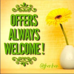 Reasonable offers are always welcome